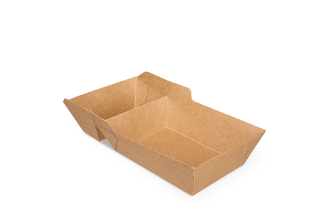 Frietbak & Broodje Shoarmabak Karton 4x250st